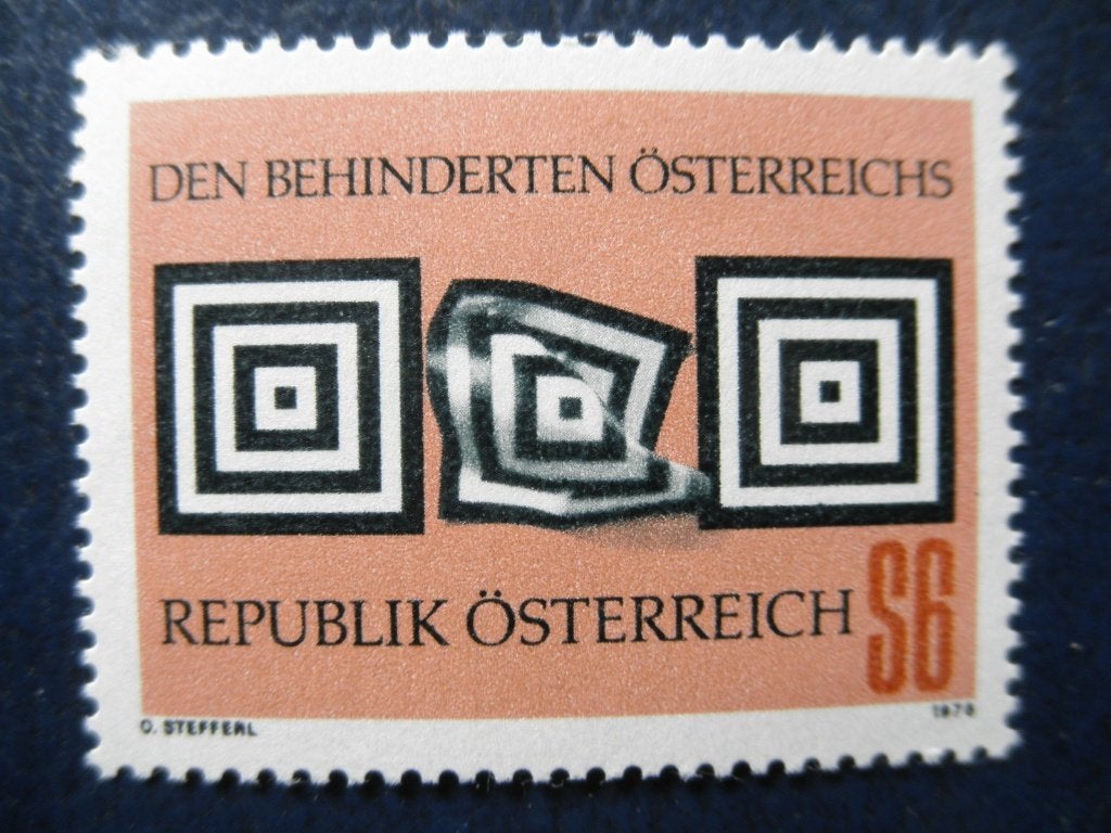 Postzegels Oostenrijk 1978 geest. gehandicapten - cw 1,30 pf, Ophalen of Verzenden, Postfris