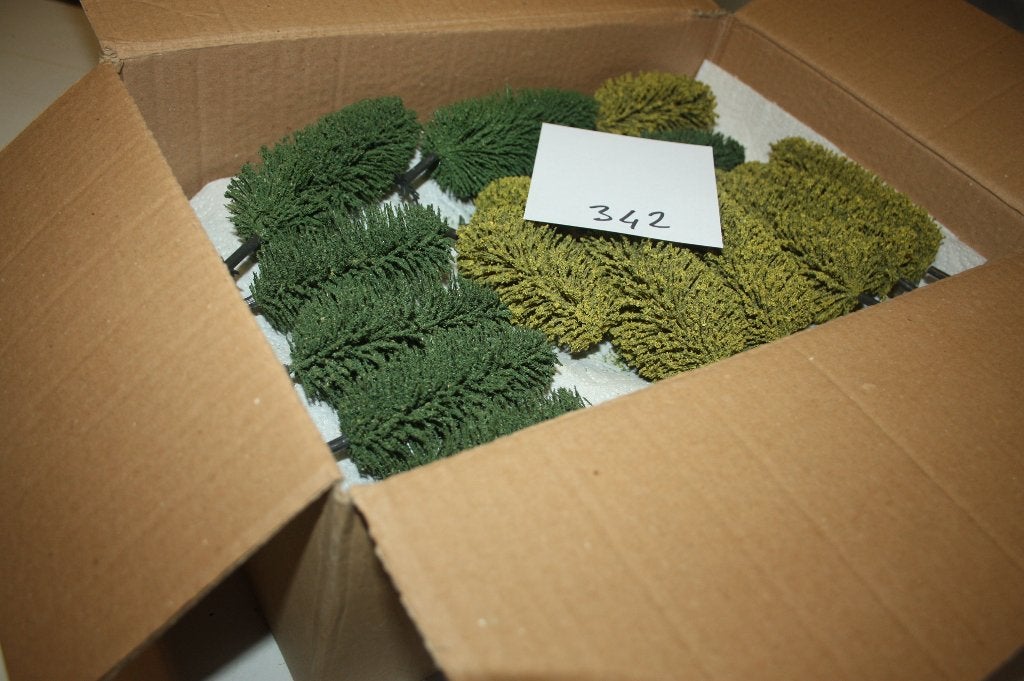 342: doos HO loofbomen, Overige merken, Gebruikt, Natuur, Gelijkstroom of Wisselstroom