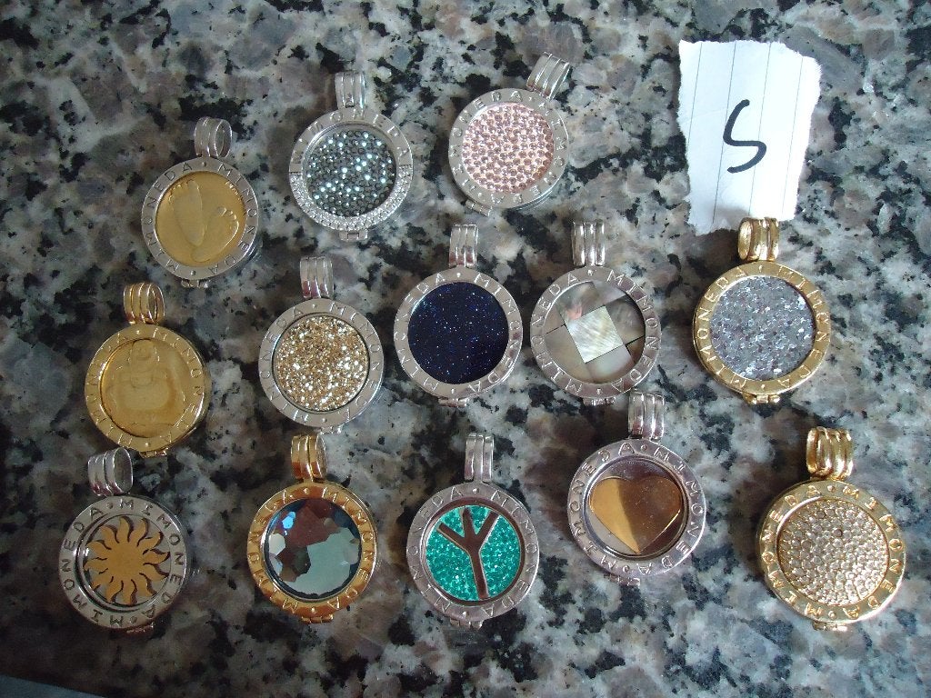 mimoneda hanger met munt maat  s in verschillende kleuren, Sieraden, Tassen en Uiterlijk, Kettinghangers, Ophalen of Verzenden