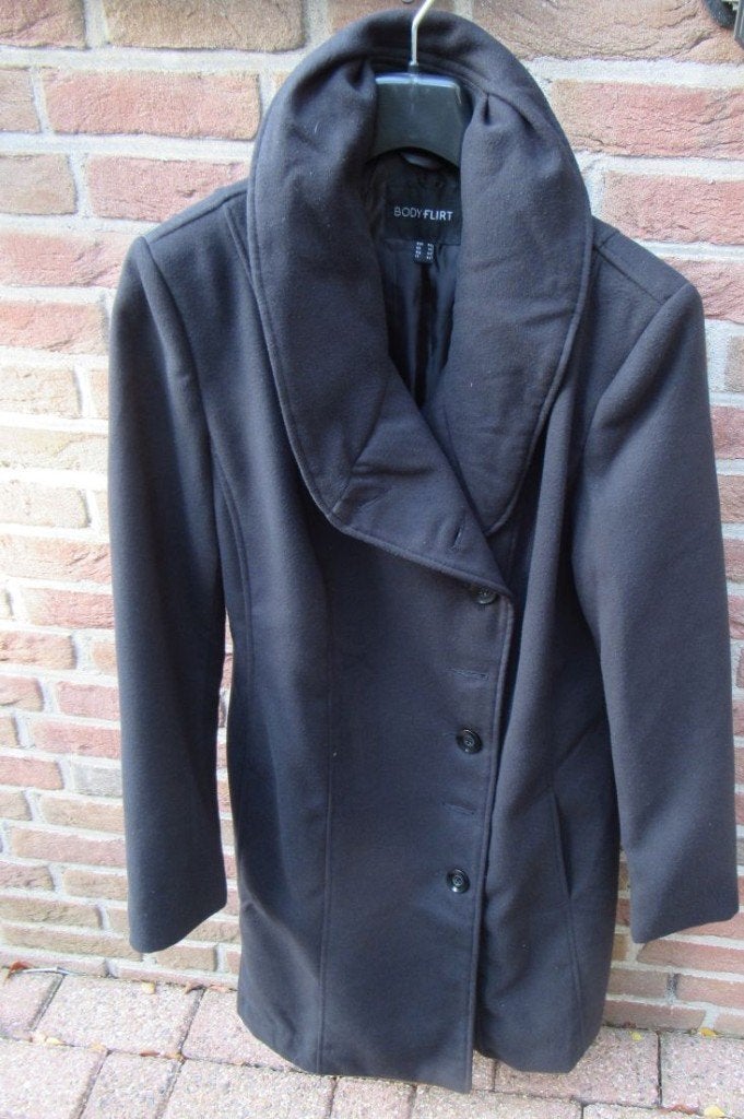 Driekwart jas, Kleding | Dames, Ophalen, Nieuw, Maat 42/44 (L), Zwart