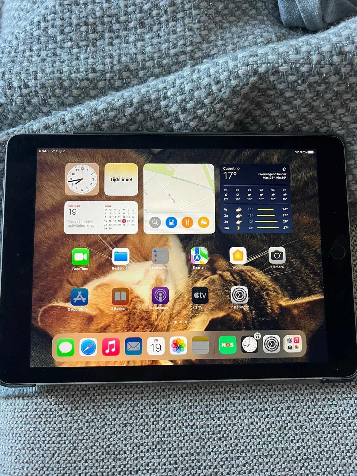 Ipad air 2 zwart 64 gig, 10 inch, Gebruikt, Zwart, Apple iPad Air