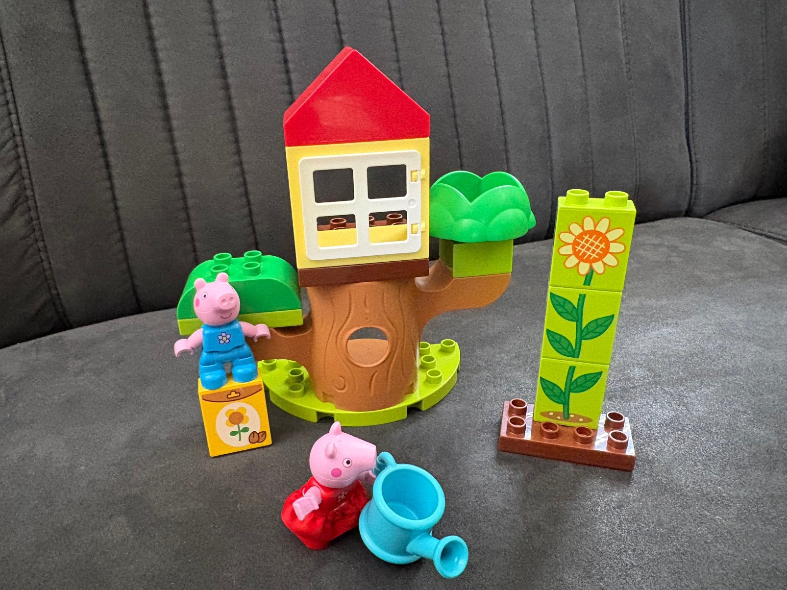 Lego Duplo set Peppa Pig, Ophalen, Zo goed als nieuw, Duplo