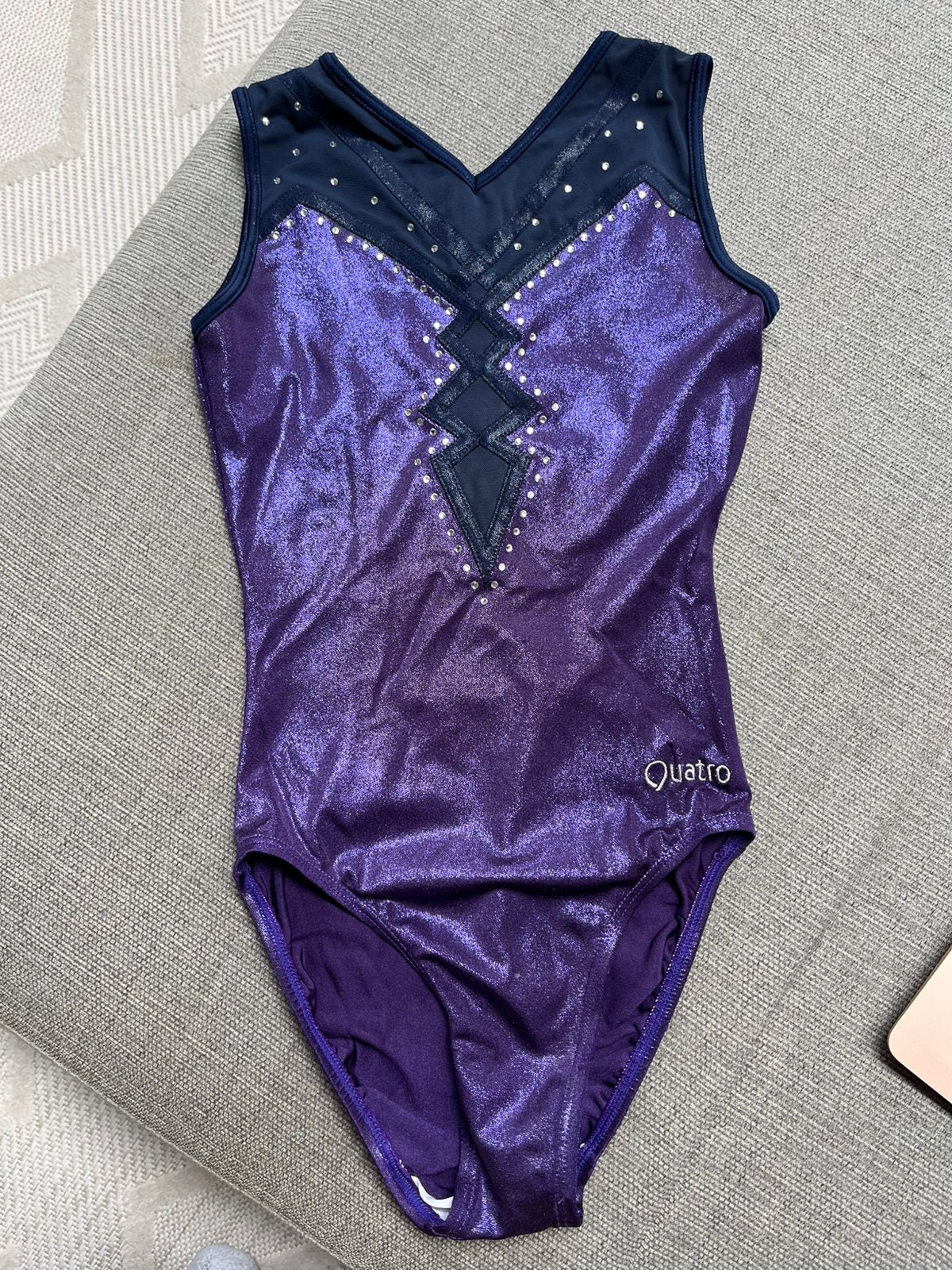 Turnpakje Quatro, Sport en Fitness, Maat 36 t/m 42, Ophalen of Verzenden, Gebruikt, Turnpak(je)