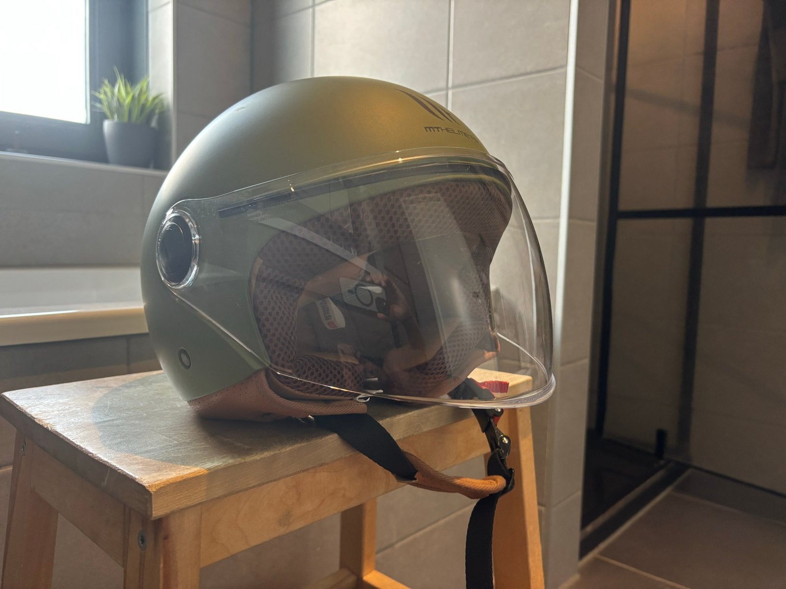 NTA8776 MT Helmets Street Jethelm - L - helm snorfiets, Overige merken, Jethelm, Ophalen of Verzenden, Dames