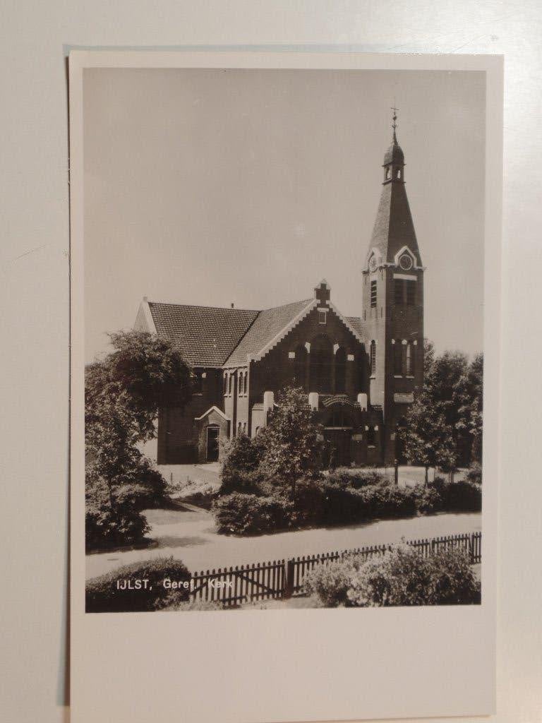 Geref kerk IJlst, Ophalen of Verzenden, 1940 tot 1960, Ongelopen, Friesland