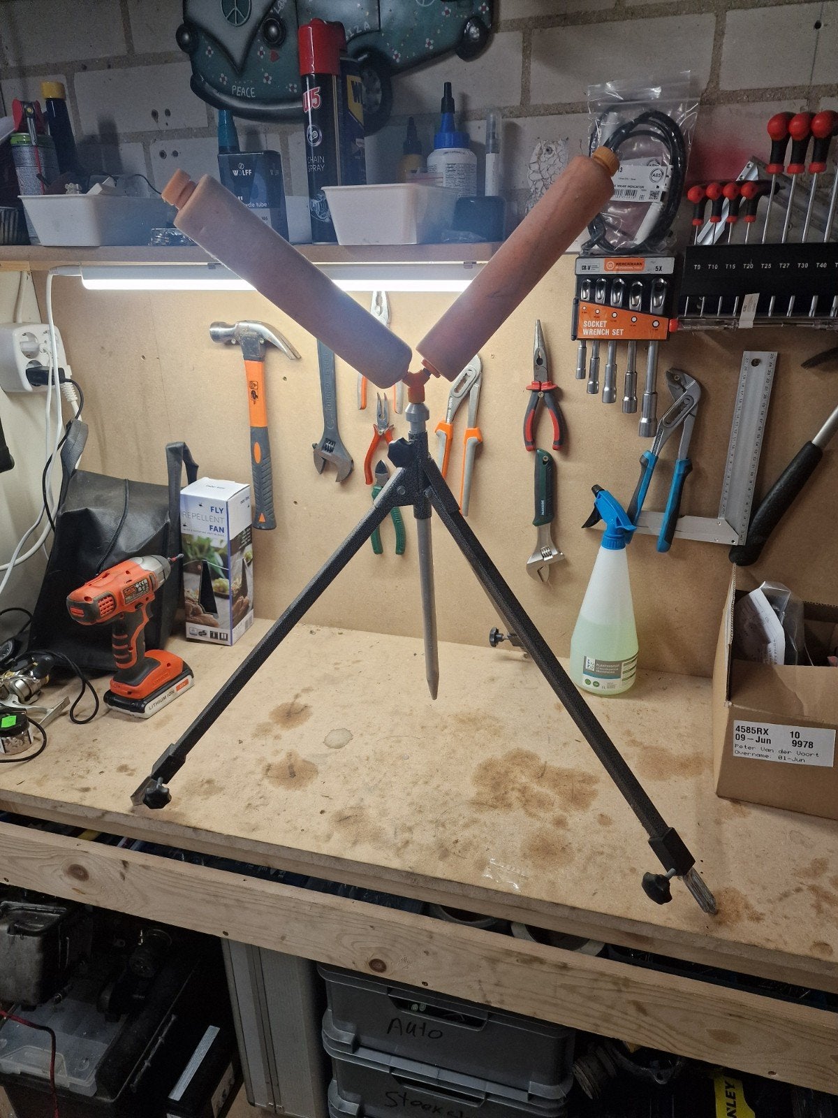 Hengel standaard / Rod Pod, Ophalen of Verzenden, Gebruikt, Overige typen