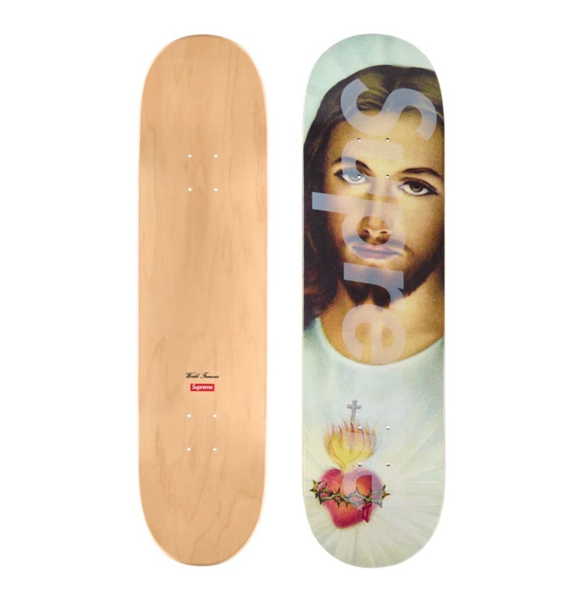 Supreme Prayer Card Skateboard Deck, Ophalen of Verzenden, Nieuw, Skateboard