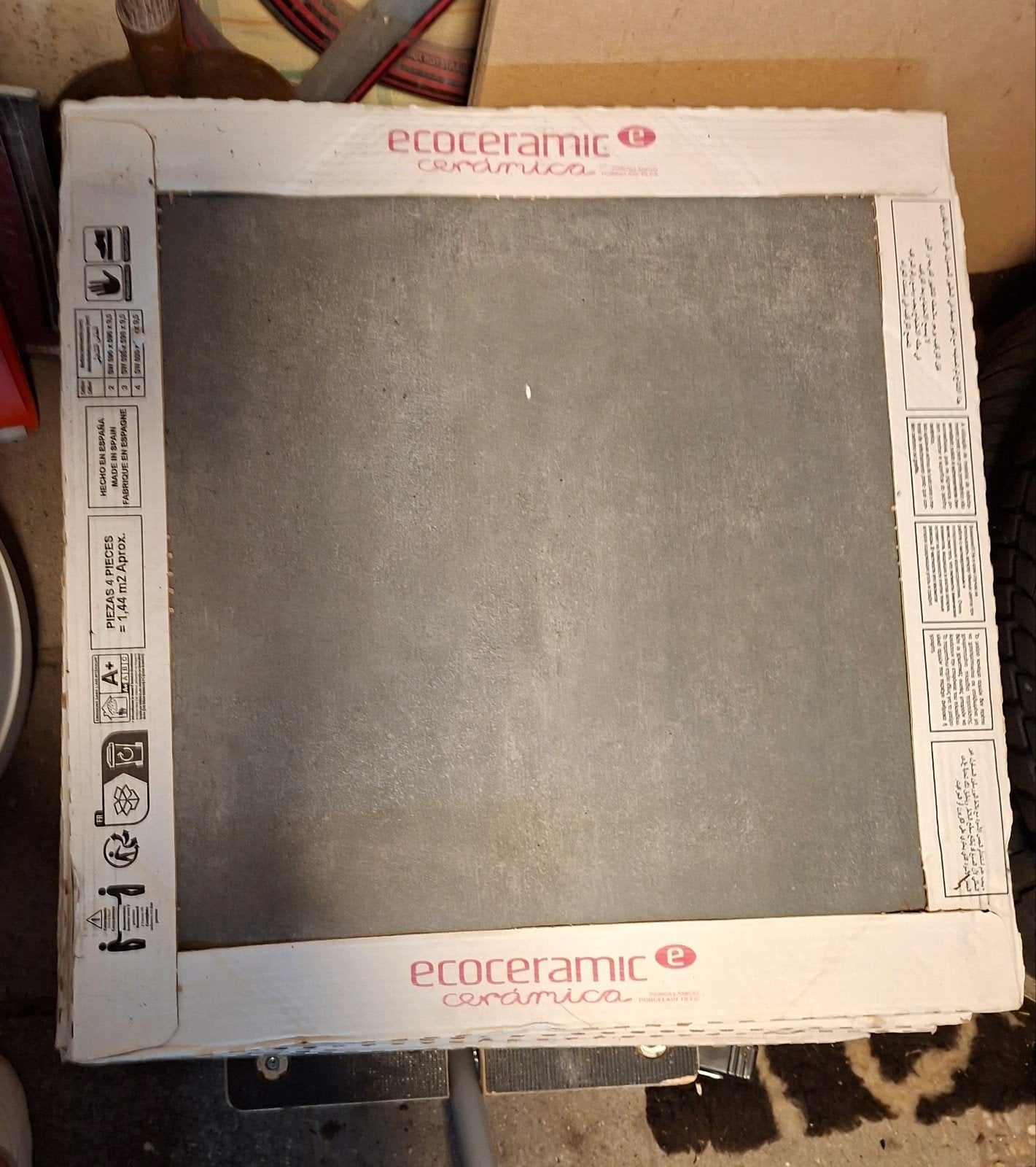 grijze vloer/wandtegels baltimore marengo, Doe-het-zelf en Verbouw, Ophalen, 60 cm of meer, Nieuw, 10 m² of meer