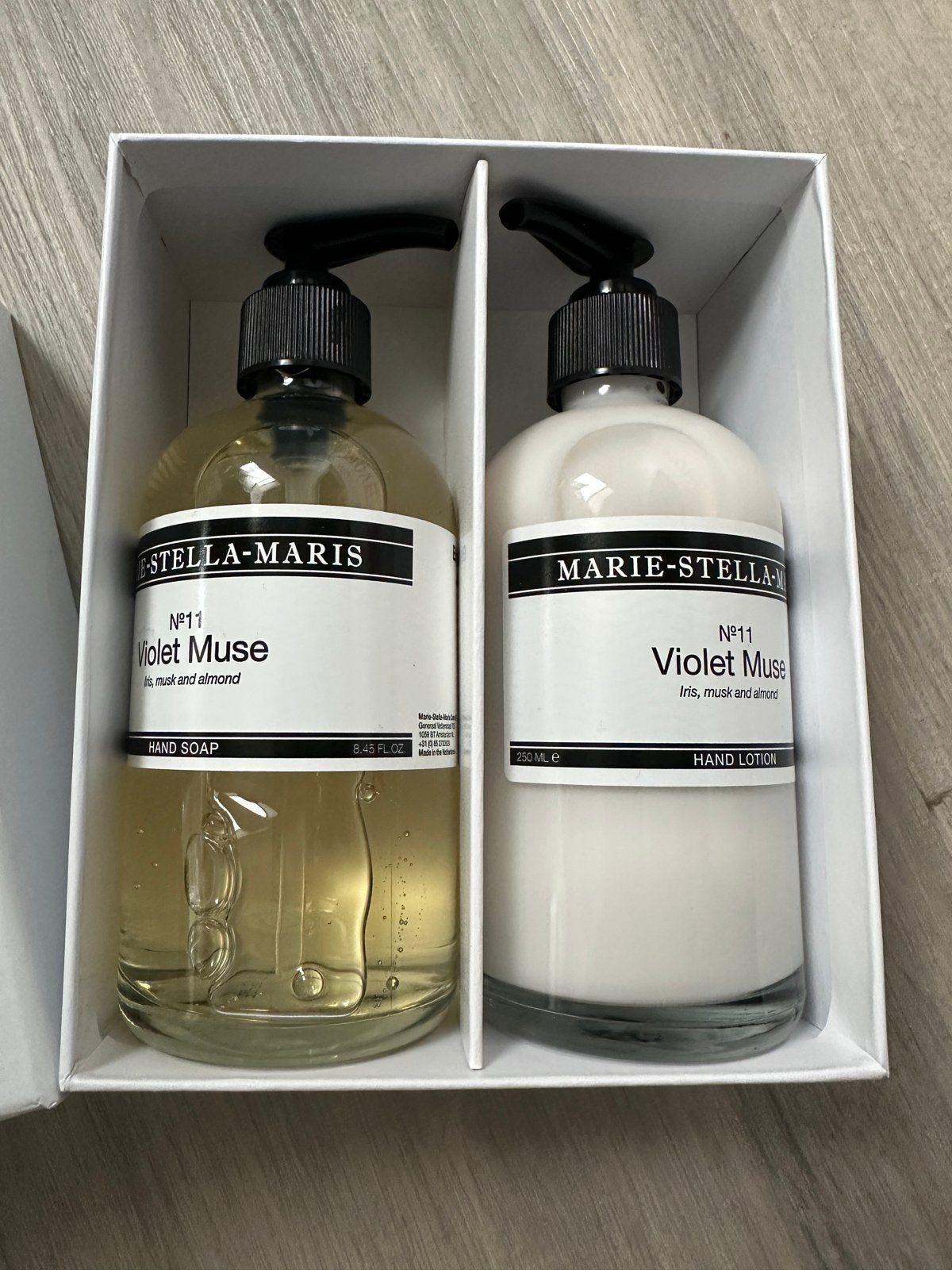 Marie-Stella-Maris Handzeep & Lotion Giftset - Violet Muse, Sieraden, Tassen en Uiterlijk, Uiterlijk | Lichaamsverzorging, Ophalen of Verzenden