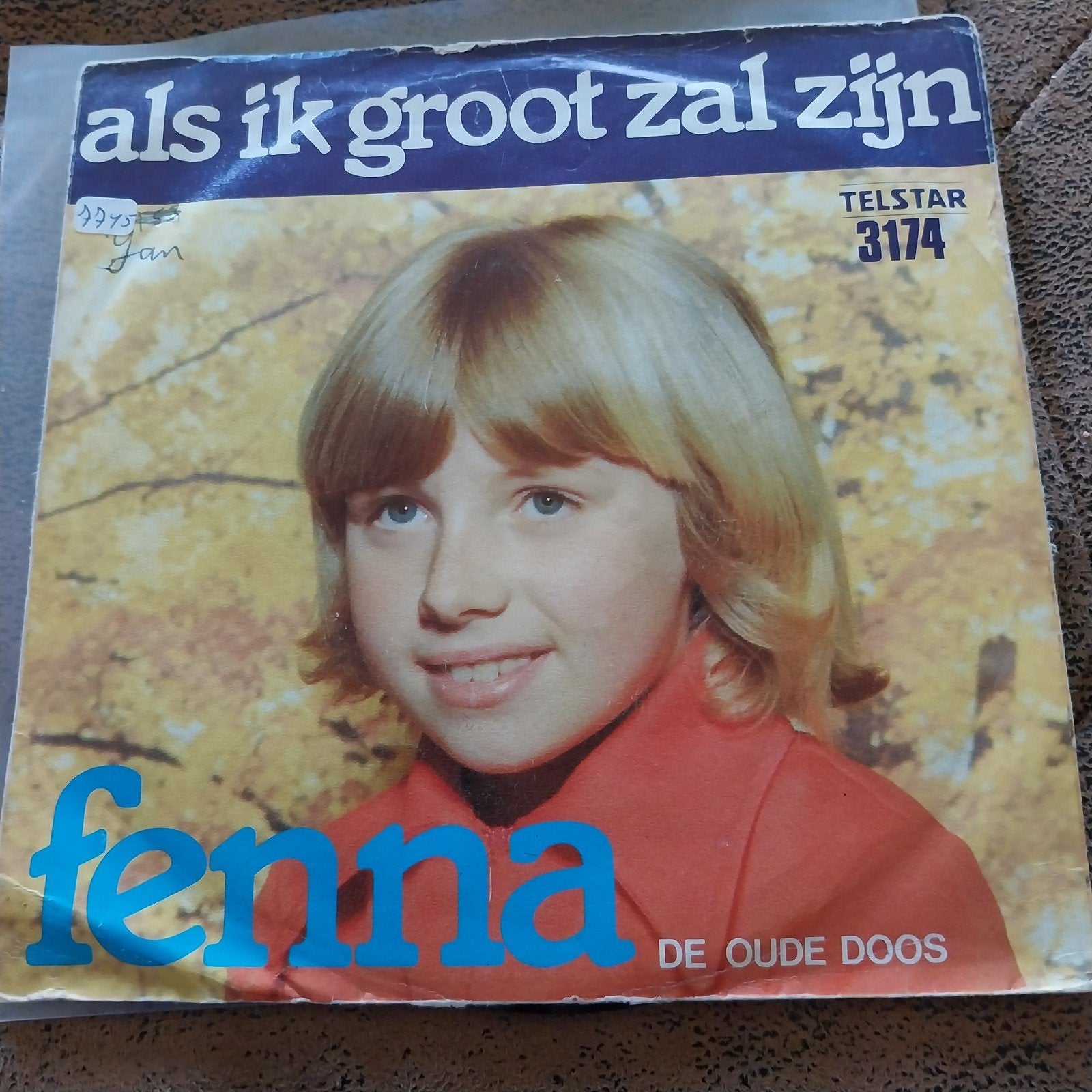 Fenna - Als Ik Groot Zal Zijn / De Oude Doos (Vinyl Single), Gebruikt, Originele persing, 7 inch, Ophalen of Verzenden