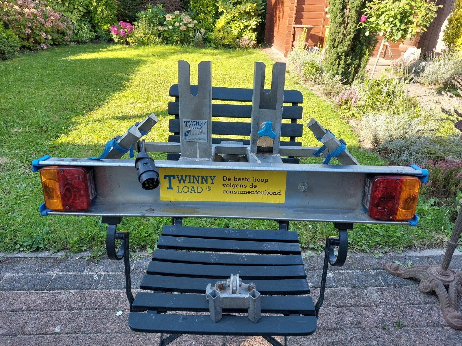 fietsen drager voor twee fietsen, Ophalen, 2 fietsen, Gebruikt, Trekhaakdrager