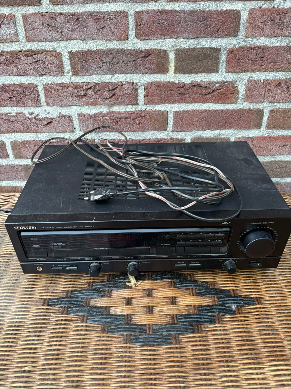 Kenwood versterker, Audio, Tv en Foto, Versterkers en Receivers, Ophalen of Verzenden, Zo goed als nieuw, Overige merken
