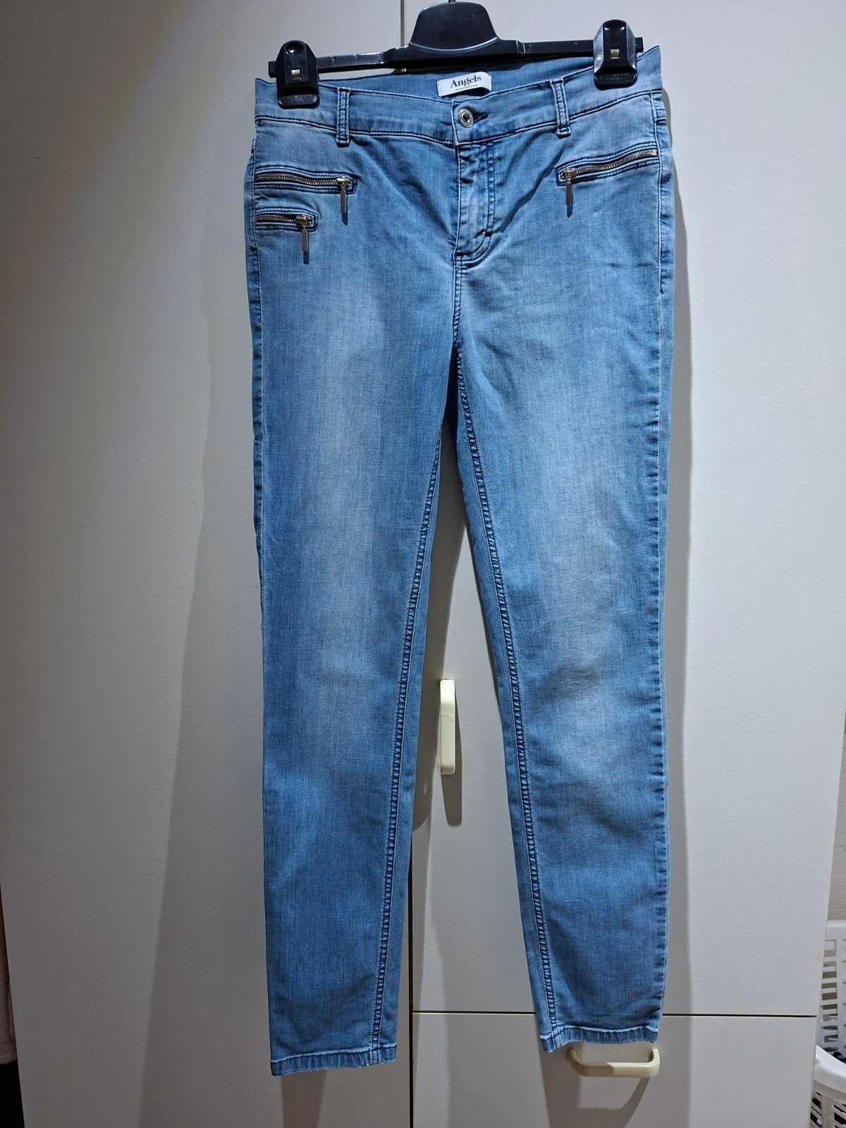 Angels skinny jeans., Blauw, Ophalen of Verzenden, Zo goed als nieuw, W28 - W29 (confectie 36)