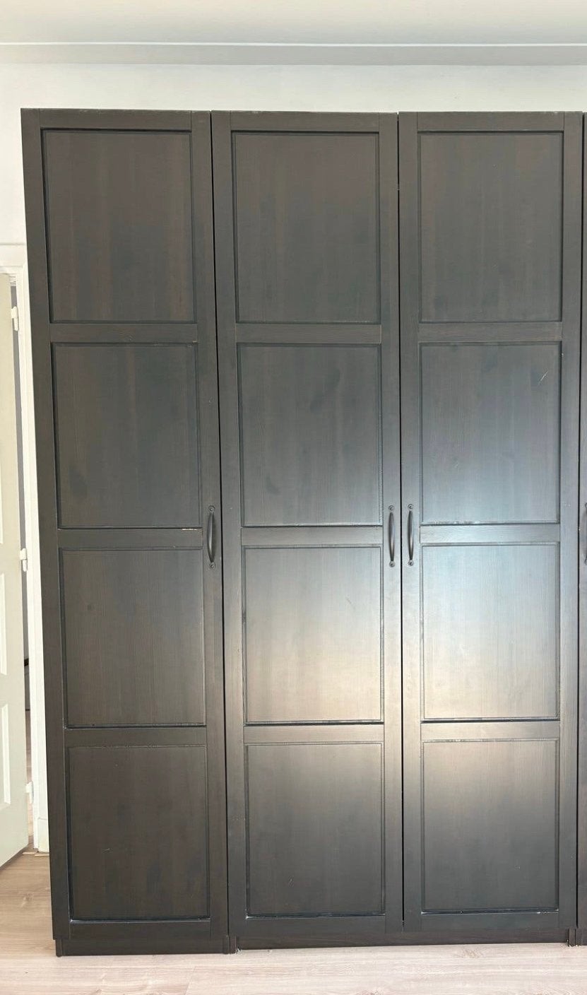 IKEA Pax kledingkast donkerbruin 236x150x60 cm, Ophalen, Gebruikt, 100 tot 150 cm, 200 cm of meer