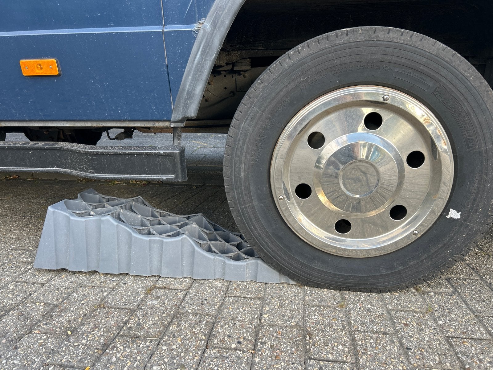 Fiamma oprijblokken met draagtas - Max 2500 kg, Caravans en Kamperen, Ophalen of Verzenden, Gebruikt
