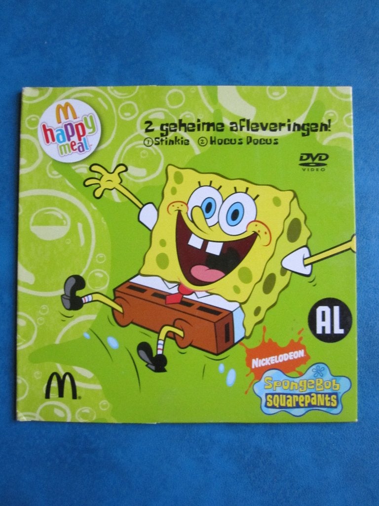 Spongebob Squarepants - 2 geheime afleveringen!, Tekenfilm, Digipak, Zo goed als nieuw, Alle leeftijden