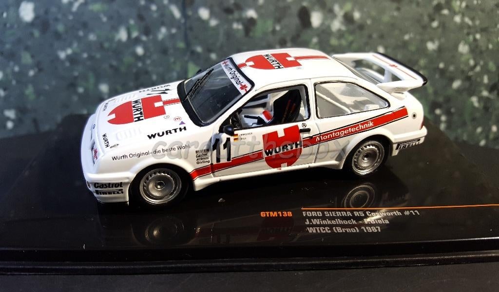 Ford Sierra RS Cosworth #11 WURTH 1:43 Ixo V404, Hobby en Vrije tijd, Modelauto's | 1:43, Verzenden, Nieuw, Auto, Overige merken