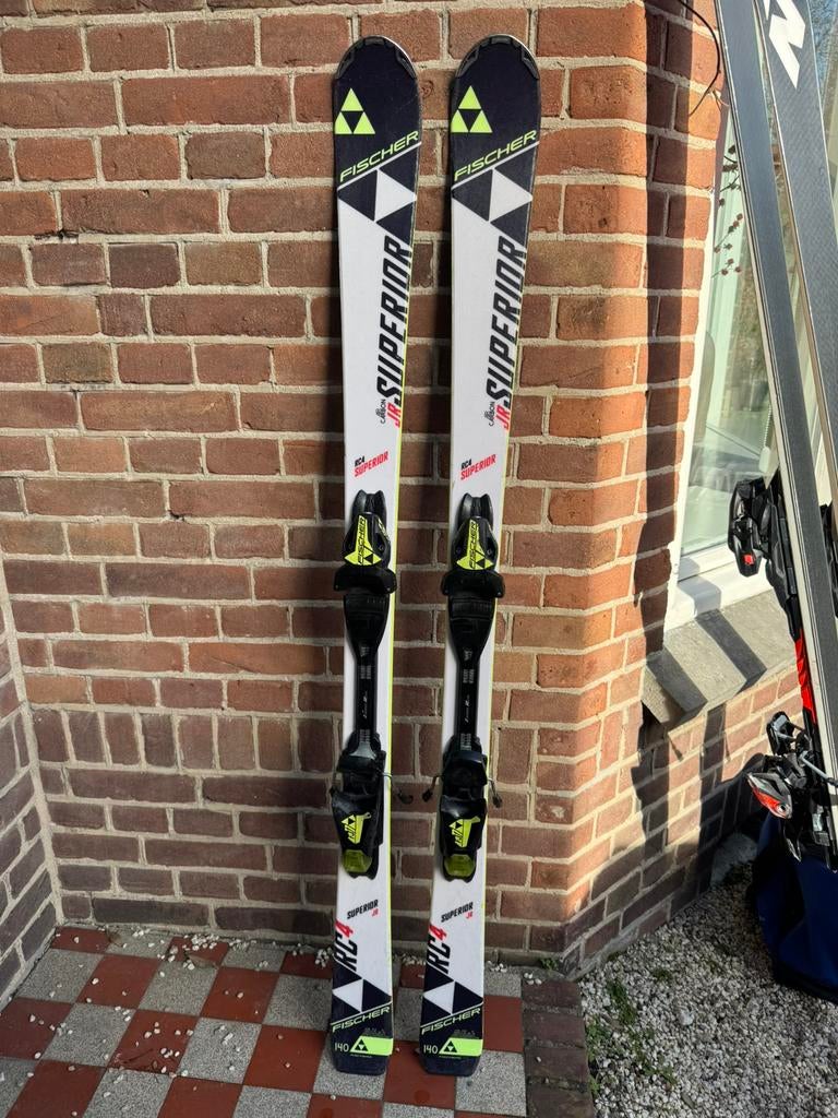 Fischer RC4 Superior TI Kinderski 140cm, Ophalen, 100 tot 140 cm, Carve, Skiën
