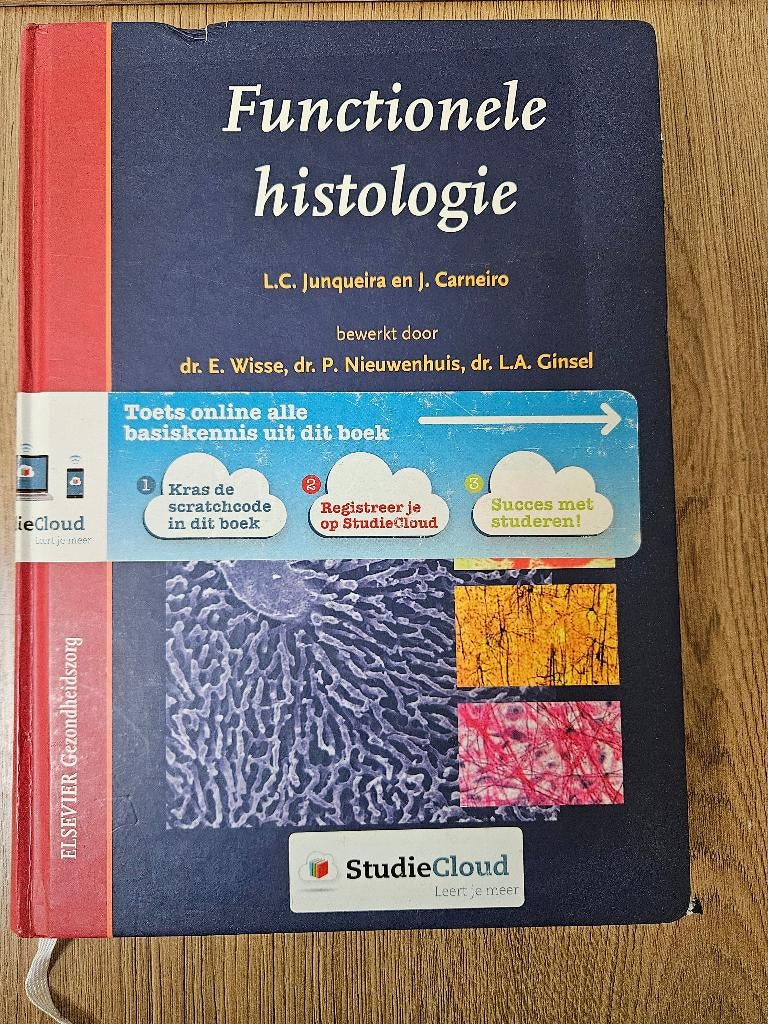 Functionele histologie, Boeken, Ophalen, Beta, Gelezen, WO