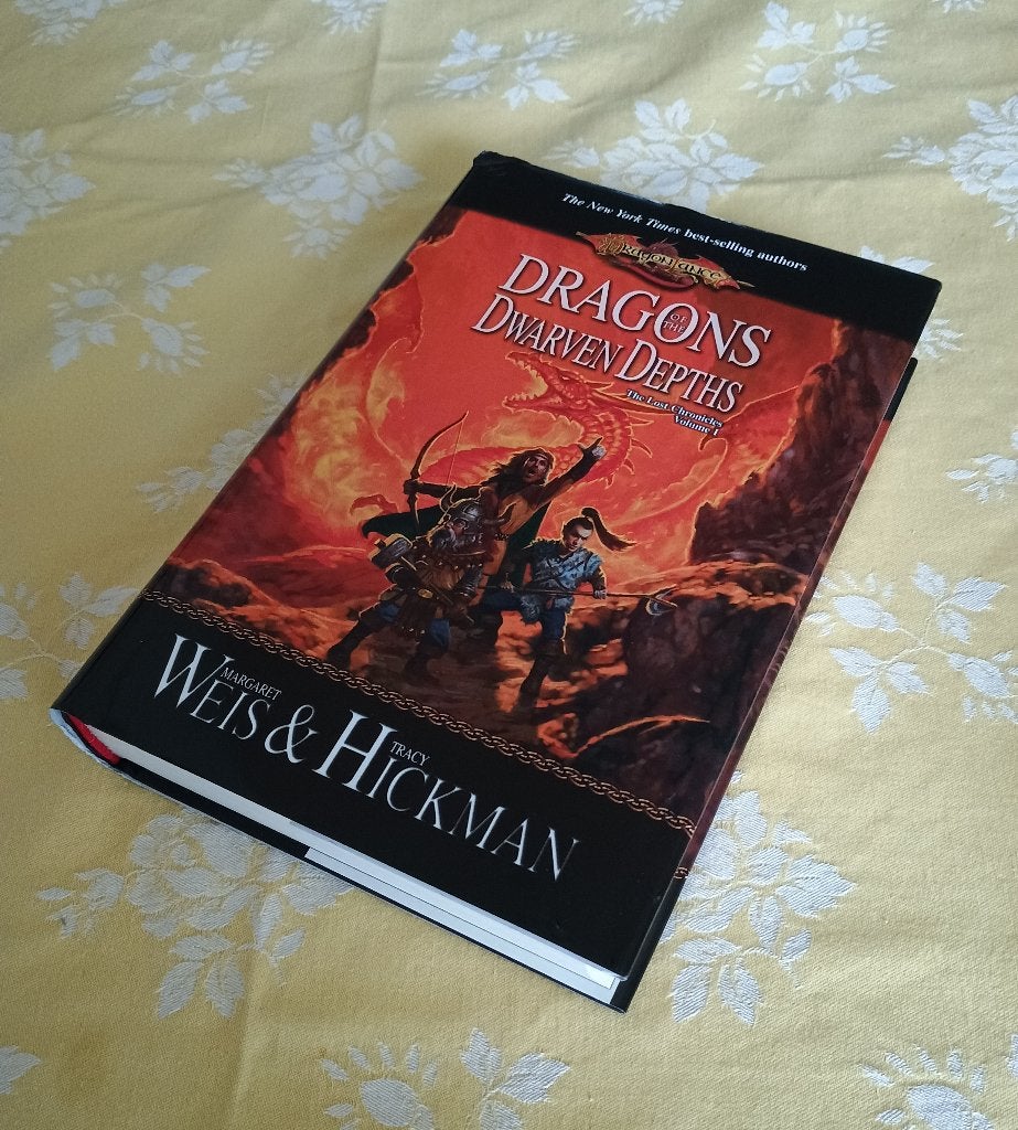 Dragons of the dwarven depths Dragonlance hardcover hc, Boeken, Ophalen of Verzenden, Gelezen, Weis & Hickman