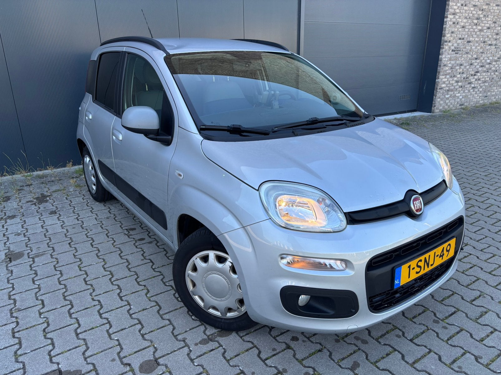 Fiat Panda 0.9 Twinair 48KW 2013 Grijs weinig km zeer zuinig, Auto's, Euro 5, Stof, 31 €/maand, Panda
