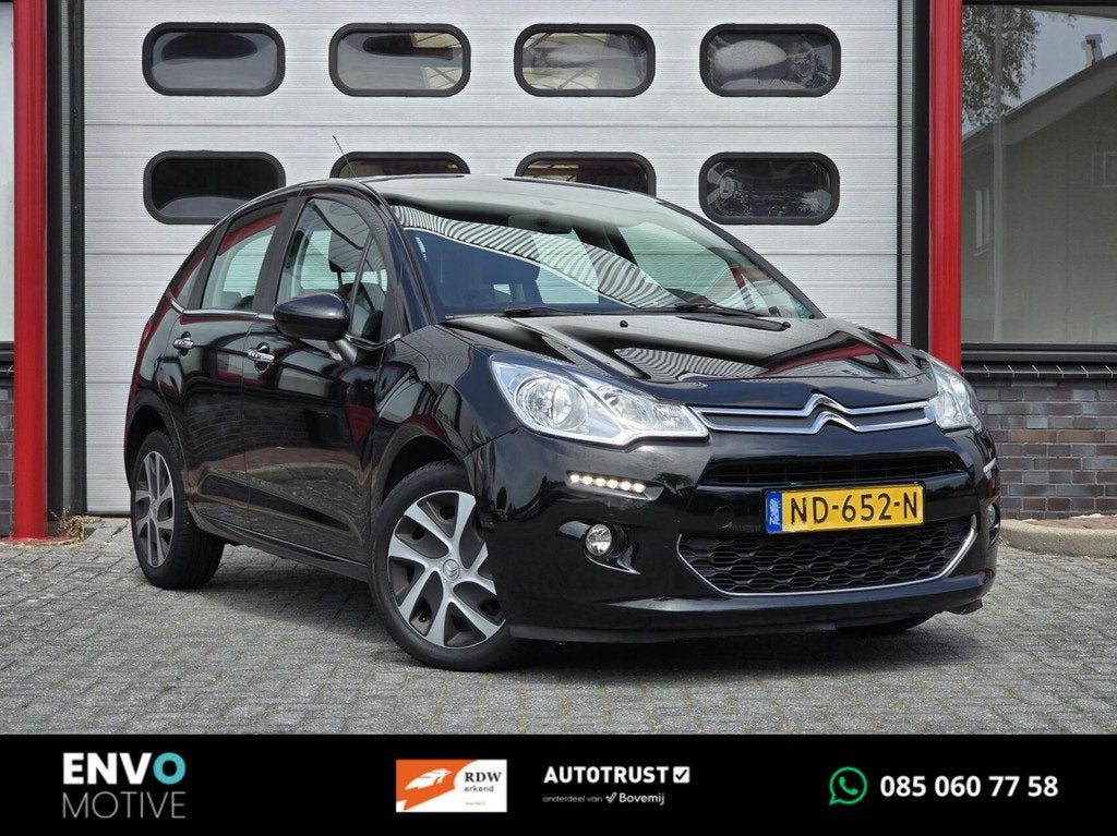 Citroën C3 1.2 PT Automaat Selection Clima/Cruise/Navi/Pano, Stof, Euro 6, 1199 cc, Met garantie (alle)