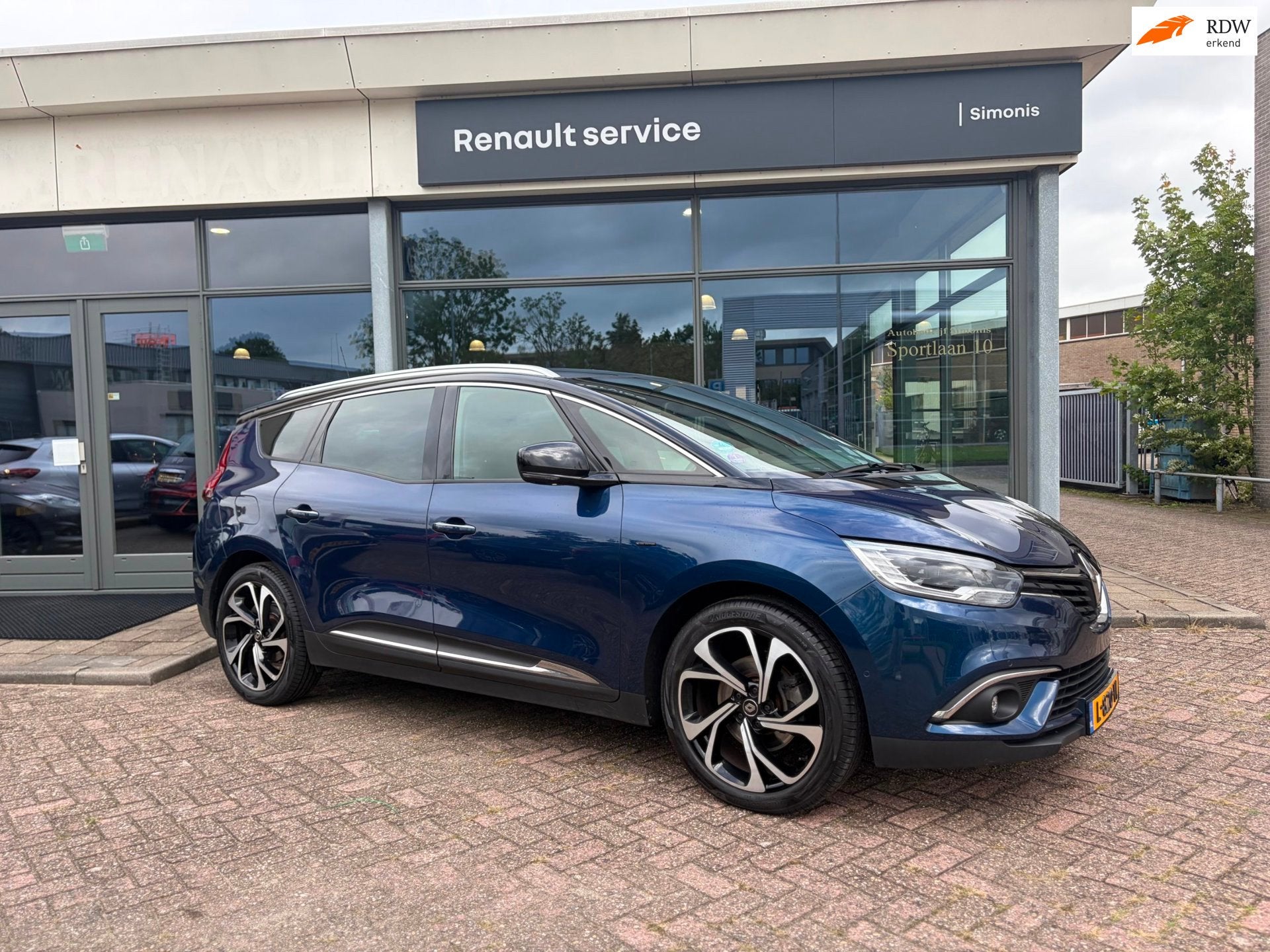 Renault Grand Scénic 1.3 TCe Black Edition 7p. | Pano | Sto, Auto's, Euro 6, 4 cilinders, Blauw, 7 stoelen