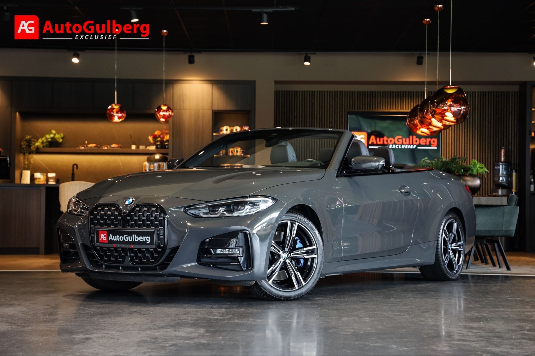 BMW 4 Serie Cabrio 430i High Executive M-Sportpakket Individ, Auto's, Automaat, 1998 cc, Achterwielaandrijving, Zwart