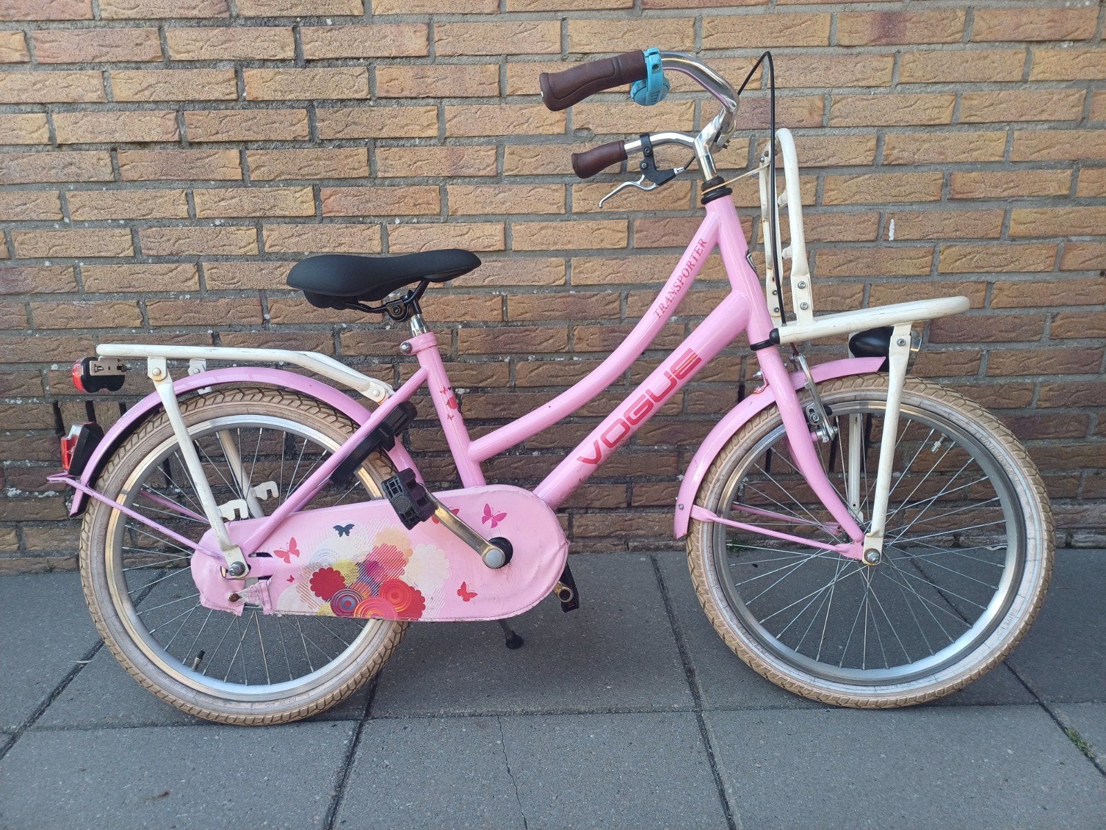 Nette meisjes vogue transport fiets!  20inch, Fietsen en Brommers, Ophalen, Zo goed als nieuw, 20 inch, Handrem