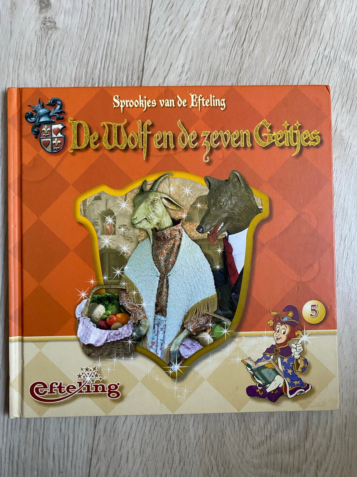 Sprookjes van de Efteling: De Wolf en de Zeven Geitjes, Ophalen of Verzenden, Zo goed als nieuw