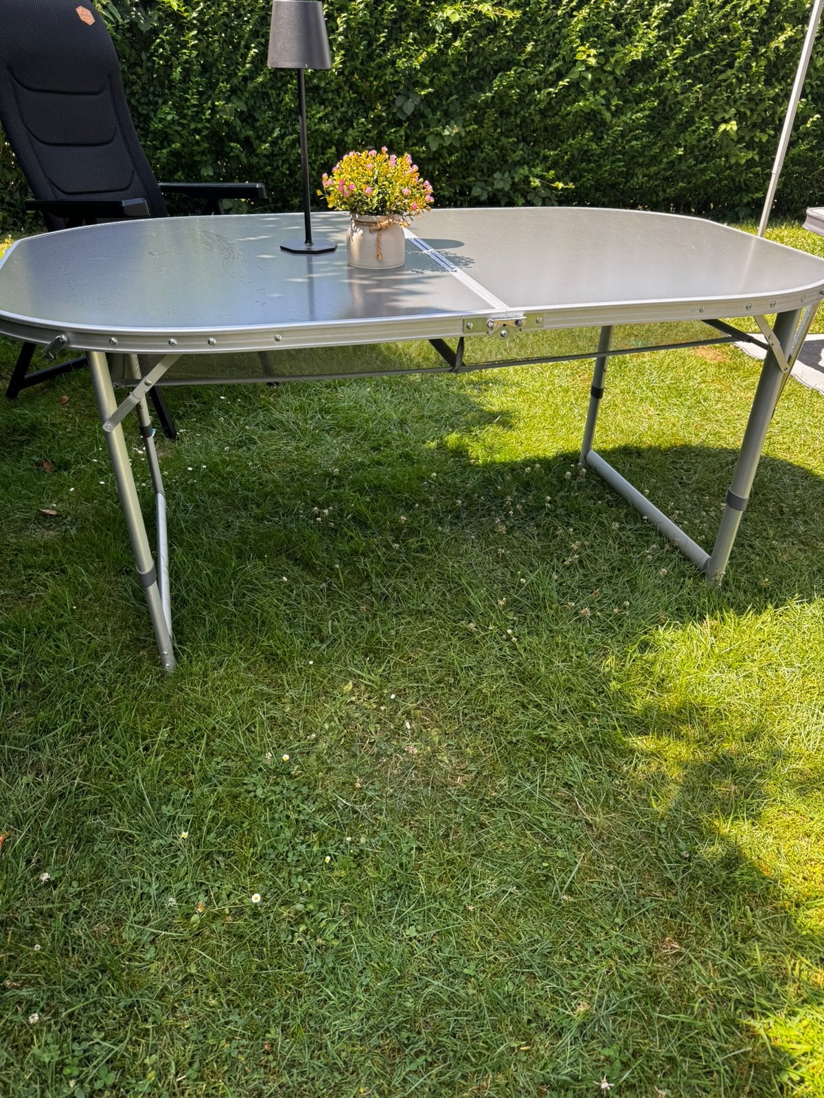 Lichtgewicht inklapbare tafel, Caravans en Kamperen, Ophalen, Zo goed als nieuw, Campingtafel