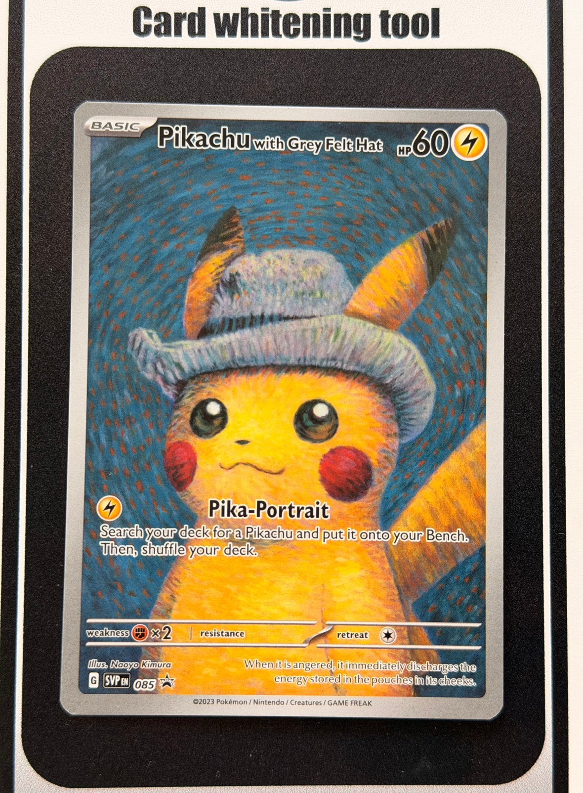 Pikachu van gogh, Ophalen of Verzenden, Zo goed als nieuw