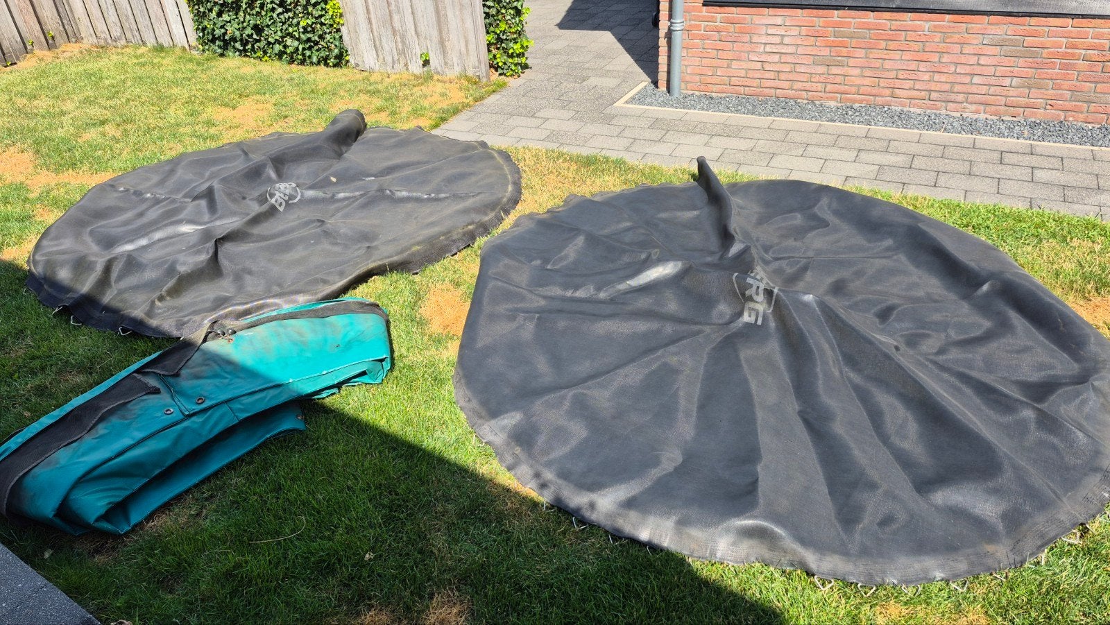 BERG Trampoline 330 Rand en Twee Doeken - Gebruikt, Ophalen, Gebruikt