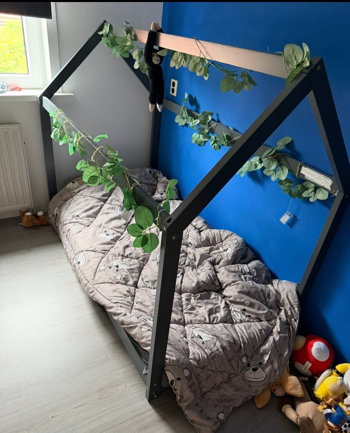 Vloedbed 80 x 160, Ophalen, 70 tot 85 cm, Zo goed als nieuw, Matras