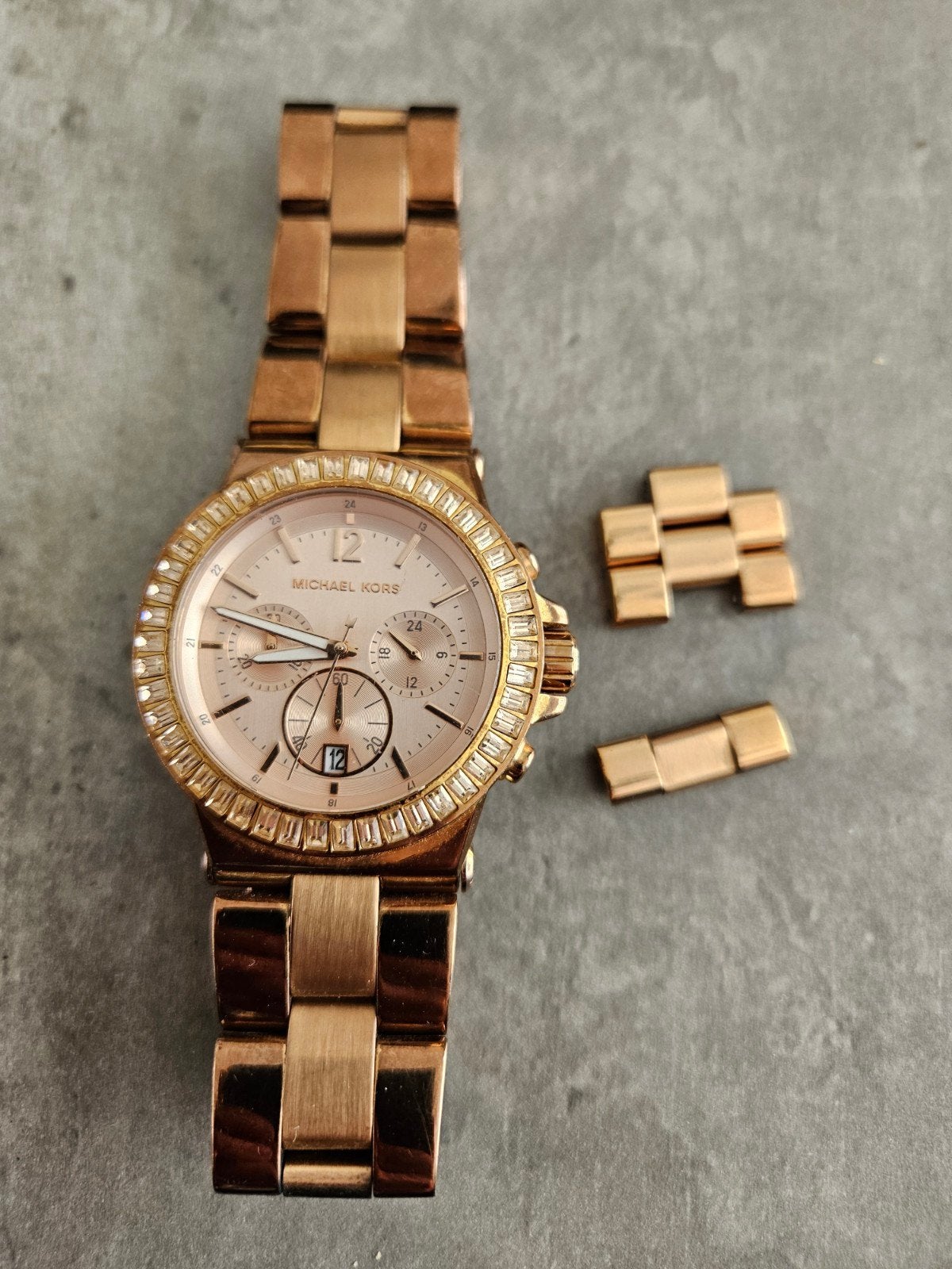 Michael Kors Dylan MK5412, Sieraden, Tassen en Uiterlijk, Horloges | Dames, Ophalen of Verzenden, Staal, Polshorloge, Staal