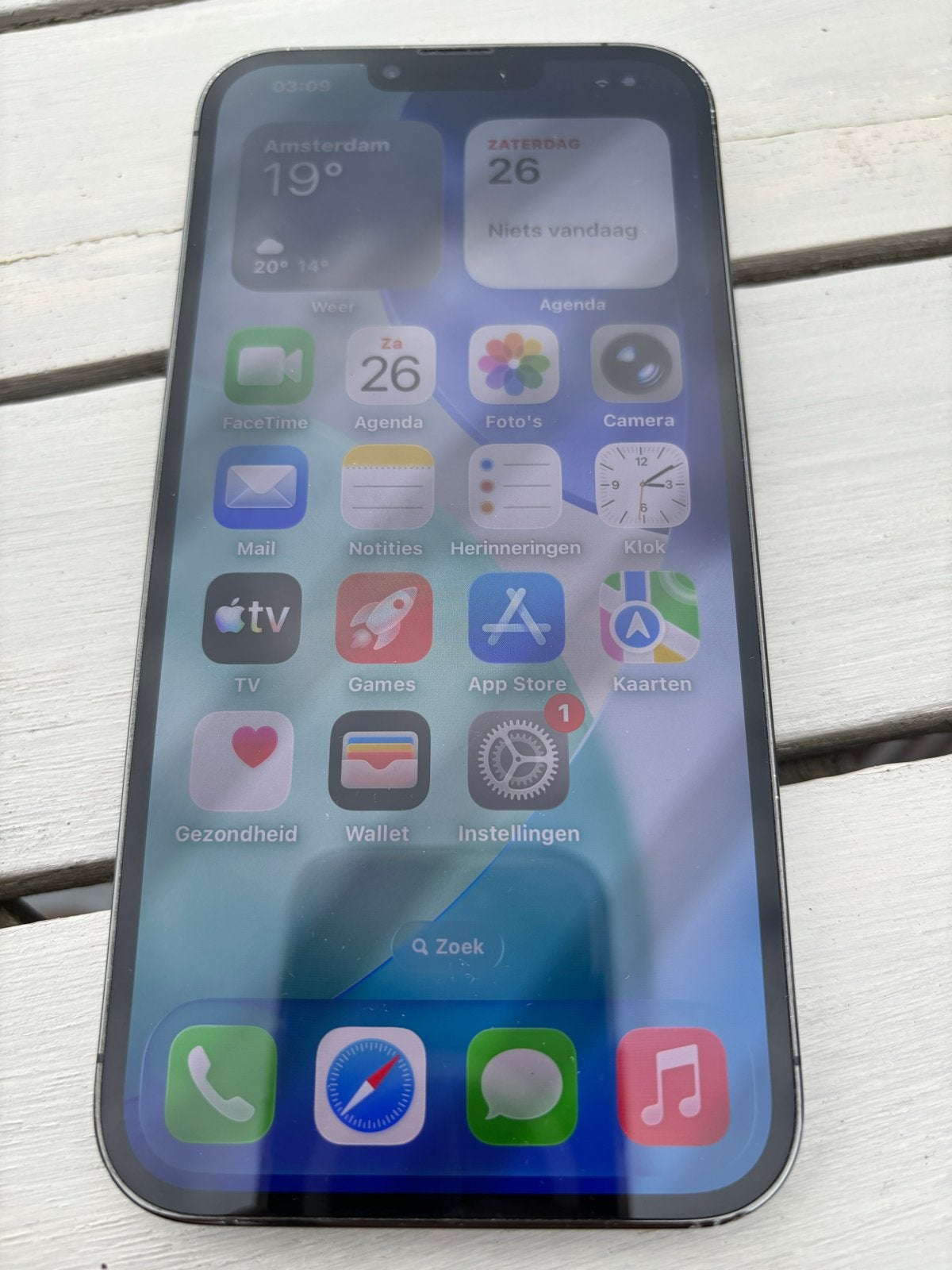 iPhone 13 Pro Max 128GB - In goede staat, Ophalen of Verzenden, IPhone 13 Pro Max, 76 %, Zonder simlock