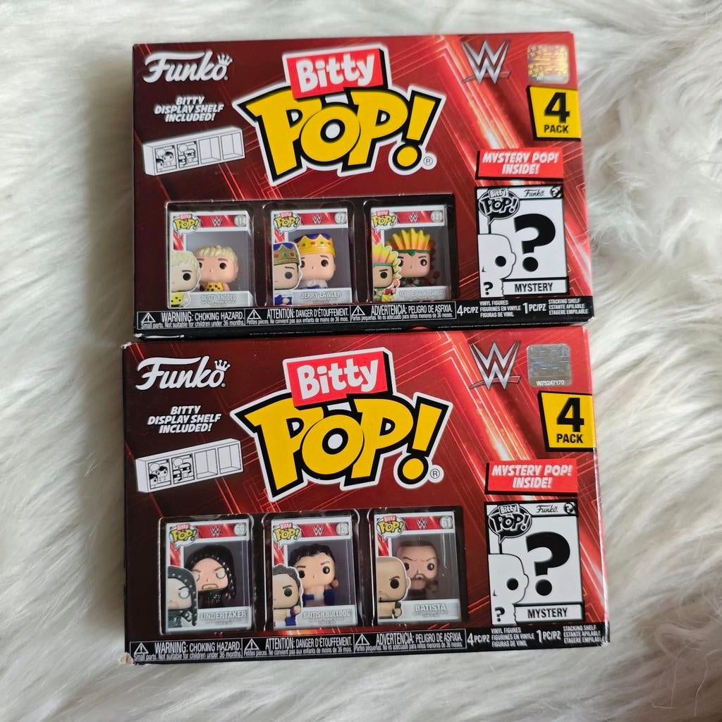 Funko bitty pops WWE, Ophalen of Verzenden, Nieuw
