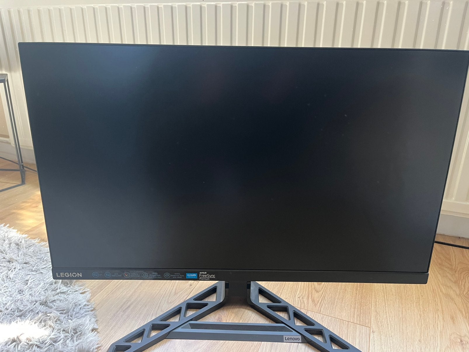 Lenovo Legion Y27qf-30 27" 2K QHD-Pro-gamingbeeldscherm ips, Computers en Software, IPS, Zo goed als nieuw, Ophalen, Gaming