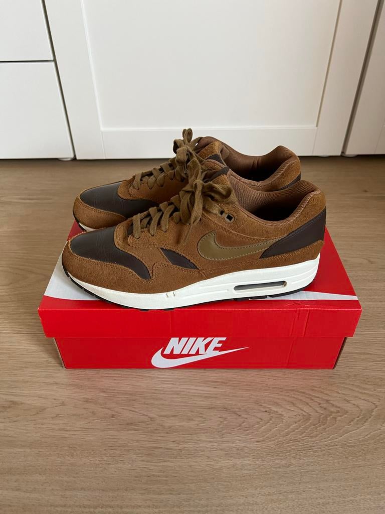 Nike Air Max 1 Premium Ale Brown maat 41, Ophalen, Bruin, Sneakers of Gympen, Gedragen