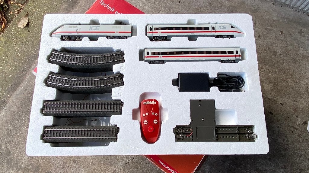 Märklin my world ICE starterset, Ophalen, Wisselstroom, Treinset, Zo goed als nieuw