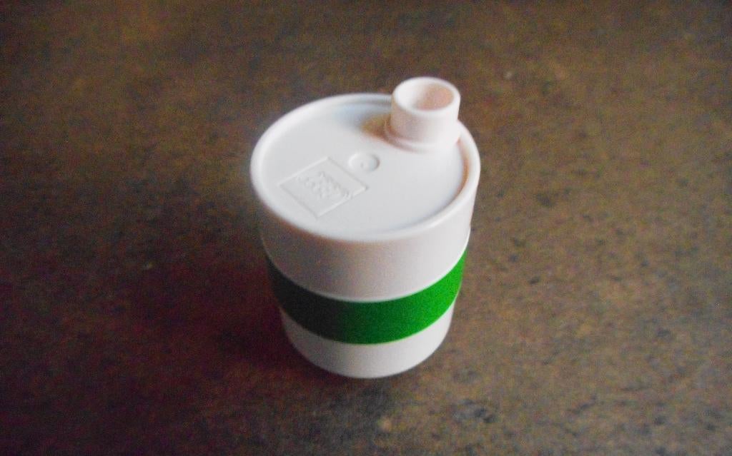 Lego Duplo Container Oil Drum (zie foto's), Ophalen of Verzenden, Gebruikt, Losse stenen, Duplo