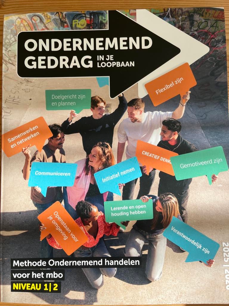 Ondernemend Gedrag in je Loopbaan MBO Niveau 1|2, Boeken, Ophalen of Verzenden, Gamma, Nieuw, MBO