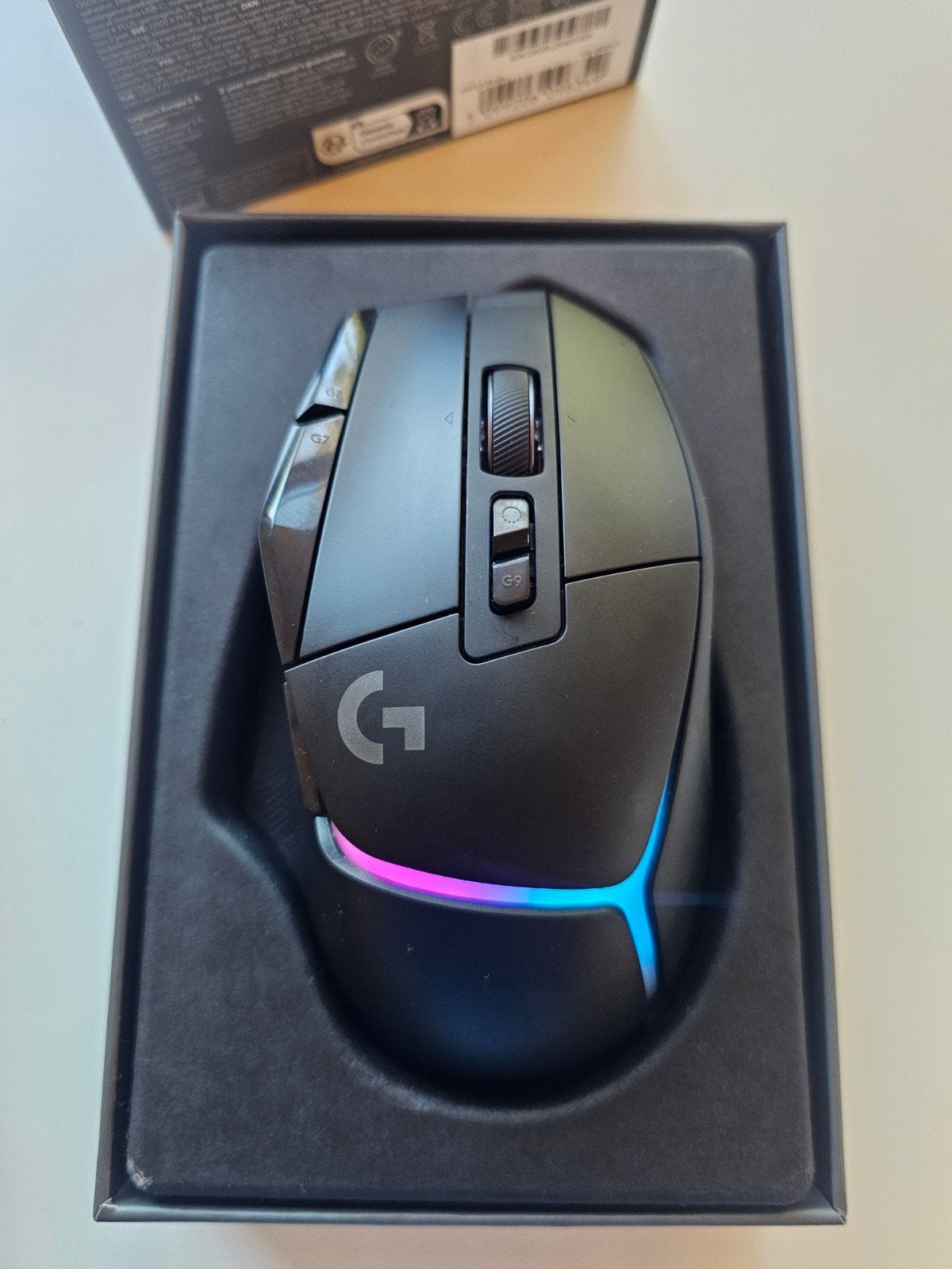 Logitech G502 X PLUS Draadloze Gaming Muis met RGB, Muis, Ophalen of Verzenden, Zo goed als nieuw, Draadloos