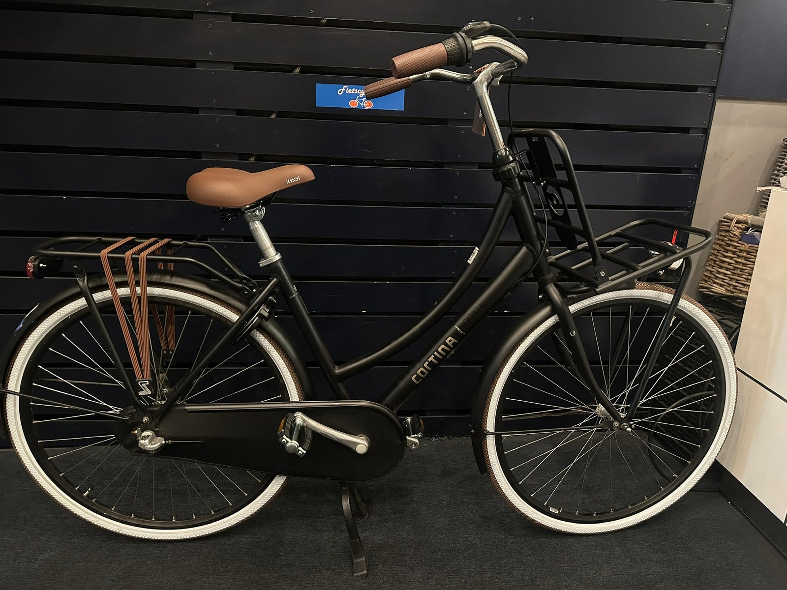 Net cortina u4 N3 28 inch als nieuw met garantie 50cm, Fietsen en Brommers, Terugtraprem, Versnellingen, Zo goed als nieuw, 50 tot 53 cm