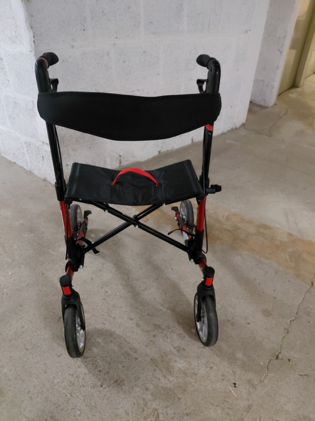 Lichtgewicht Rollator model Quava Vermeieren Group, Diversen, Rollators, Ophalen, Opvouwbaar, Gebruikt