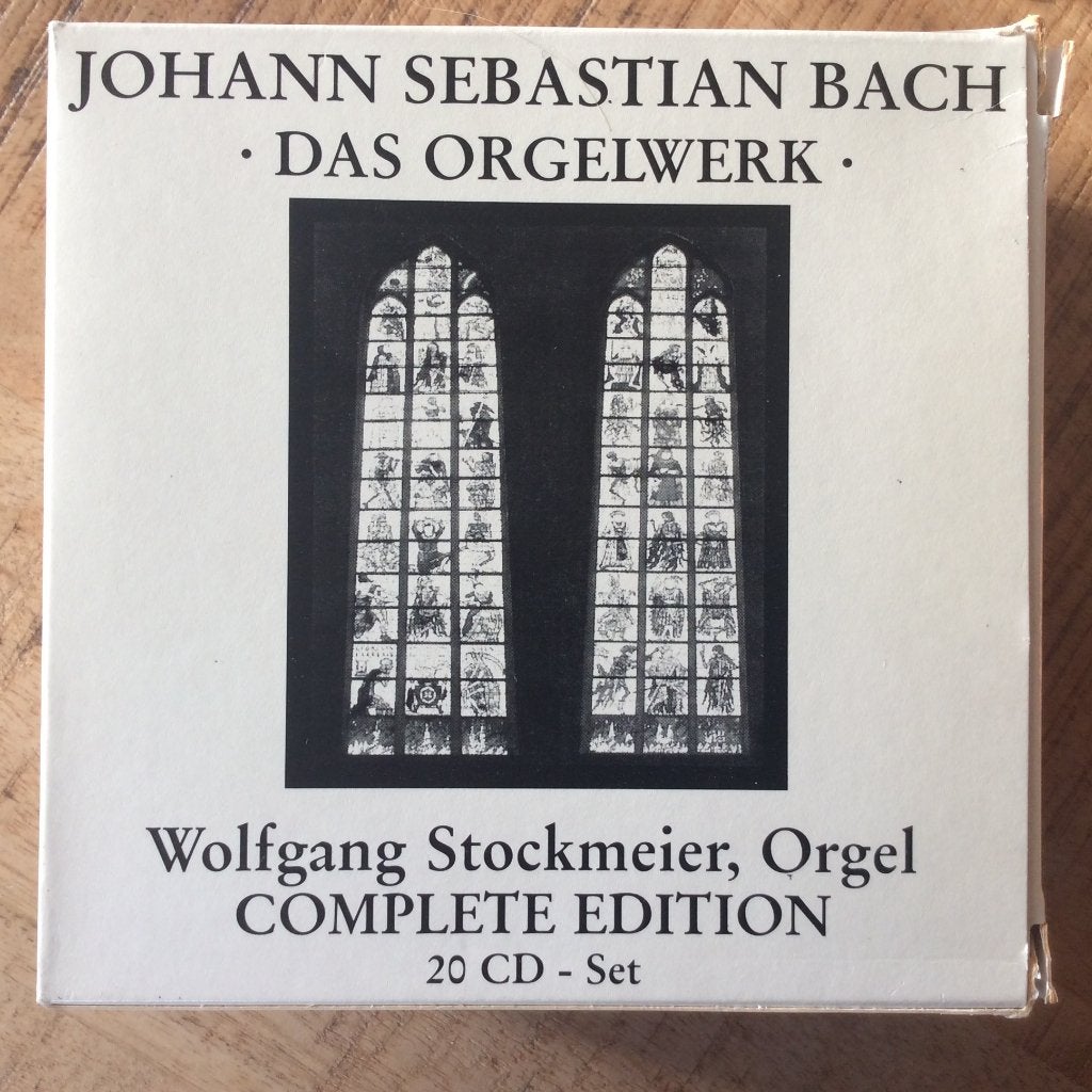 Orgel - 20 cd, JS Bach, orgelwerken, Wolfgang Stockmeier, Boxset, Soloconcert, Ophalen of Verzenden, Zo goed als nieuw