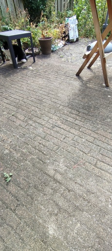 Waaltjes en waaierstenen(?) gratis af te halen, Tuin en Terras, Ophalen, Gebruikt, Klinkers, 10 m² of meer