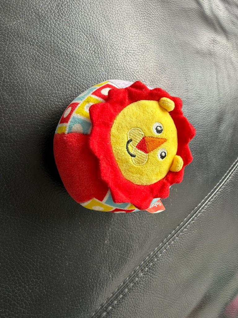 Fisher-Price zachte baby bal met glockenspiel geluid, Ophalen, Zo goed als nieuw, Overige typen, Met geluid