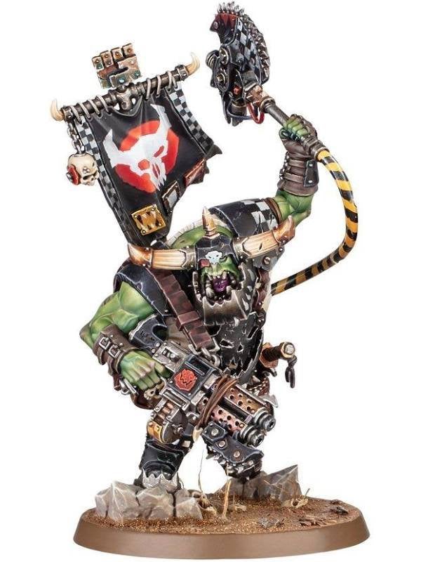 11th Edition Ork War Boss - New on Sprue -, Ophalen of Verzenden, Zo goed als nieuw