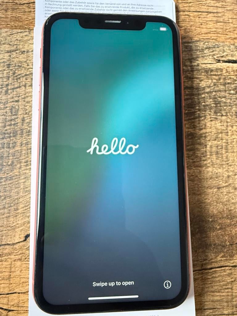 Iphone xr coral kleur 128 gb, Ophalen of Verzenden, Zo goed als nieuw, 128 GB